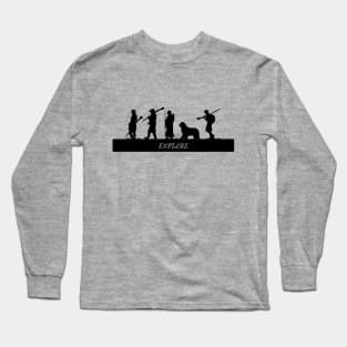 Explorers on the move Long Sleeve T-Shirt